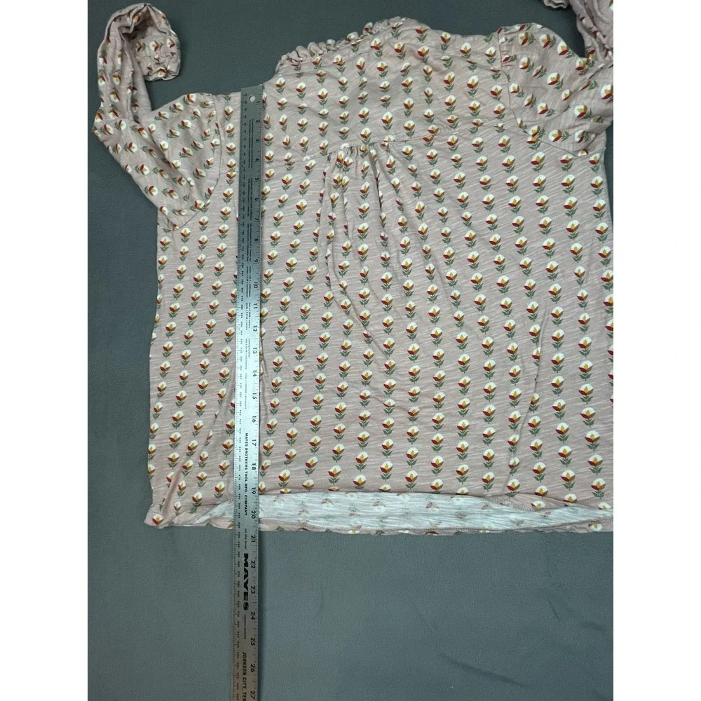 Boden Blouse Girls‎ 10 Floral AOP Lightweight Whimsical Little House Prairie